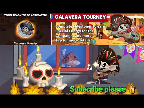 Unlocked and activated Calavera Speedy in Looney Tunes World of Mayhem