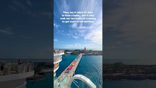 How do cruise habits form so fast?