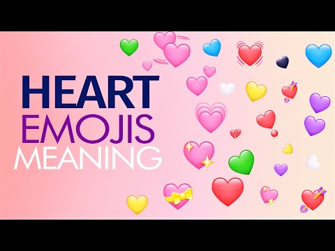 WhatsApp Heart Emojis Real Meanings | All Heart Emojis Explained
