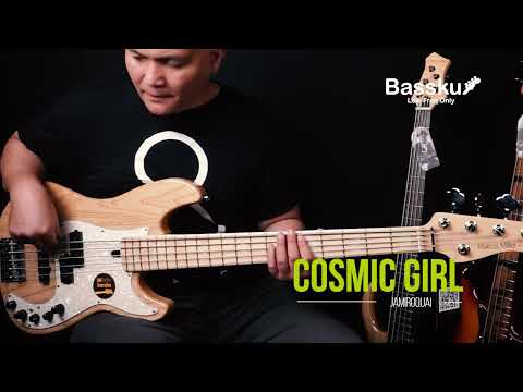 SIRE Bass P7 5str Ash Body Play Along Demo