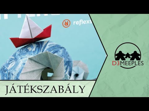 JÁTÉKSZABÁLY: PAPÍRHAJÓ A TENGEREN - d3meeples