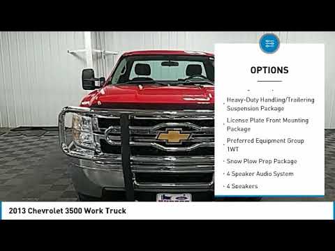 2013 Chevrolet 3500 Hudson WI 9T878A