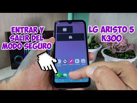 Como Entrar y Salir Del Modo Seguro En Un Celular LG Aristo 5 o K300