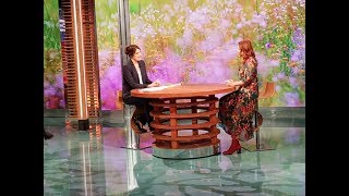 Gabriella Greison intervistata a Geo su Rai 3 da Sveva Sagramola