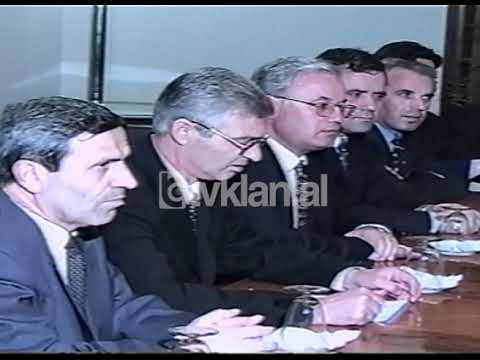 Kofi Anan takimet në Shqipëri - (20 Maj 1999)