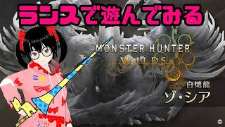 【でじっこ】MHWｓ　ゾ・シアのソロ狩りを楽しむランス使い　モンスターハンターワイルズ