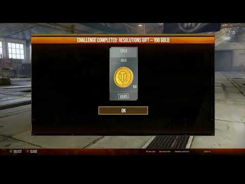 4 NEW rewards from April RESOLUTIONS (Free 3D Commander & 100 Gold) - World of Tanks console XBOX PS