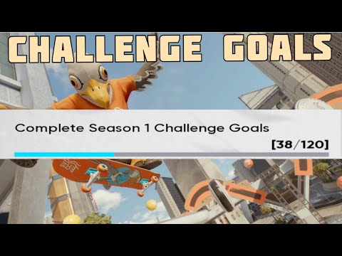 Skate. How to complete season 1 challenge goals (not progressing guide)