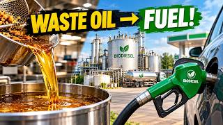 From Used Cooking Oil to Biodiesel! ♻️⛽ | Full Factory Process