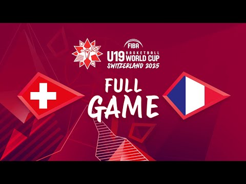 Round of 16 | Switzerland v France | Full Basketball Game | FIBA U19 Basketball World Cup 2025