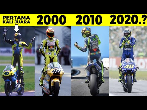 Juara MotoGp 9 Kali! Inilah Momen Kemenangan Paling Dramatis Valentino Rossi