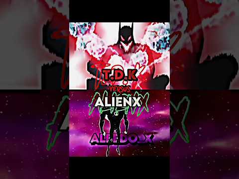 Alienx vs T.d.k(the darkest knight)/alienx vs dc#ben1 #shorts #trending #viral thanks guys for 3k ❤