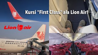 Kursi TERBAIK di Lion Air Boeing 737-900ER | Jakarta - Batam JT374