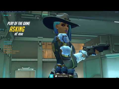 Overwatch DPS God "Asking" Destroyed Dafran As Ashe -Sick Aim-