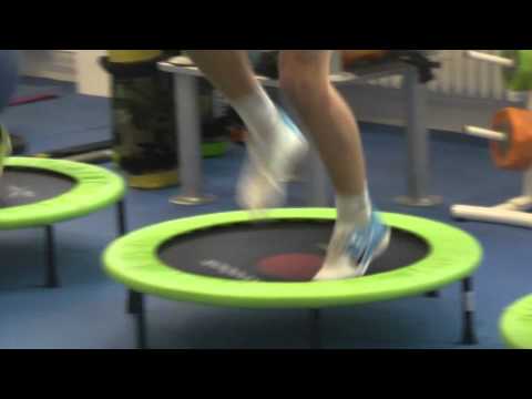 Banik Ostrava U16 trampolíny