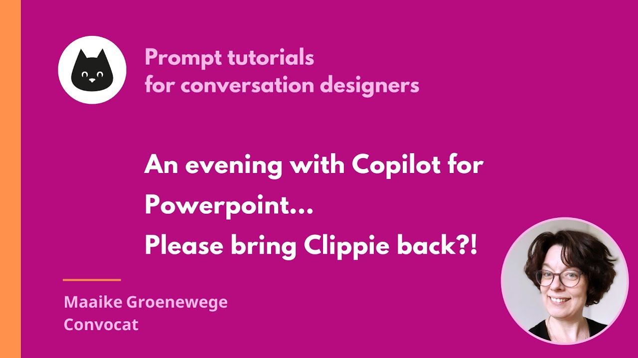 An evening with Copilot for Powerpoint: please bring Clippie back!