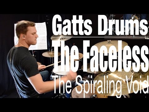 The Faceless - The Spiraling Void Drum Playthrough and Free Tab