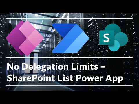 Maximize SharePoint List Power App with Unlimited Delegation