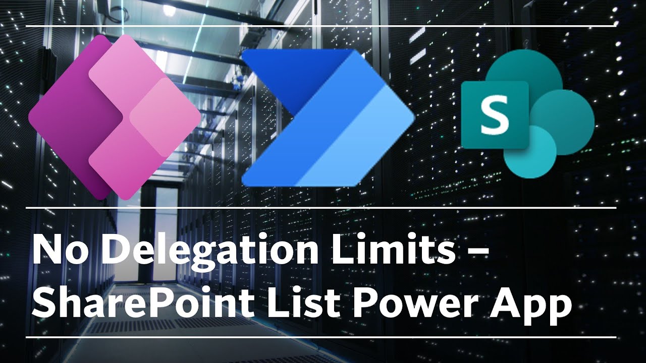 Maximize SharePoint List Power App with Unlimited Delegation