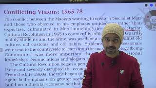 class 11 History || path to modernisation (conflicting visions ; 1965-78)