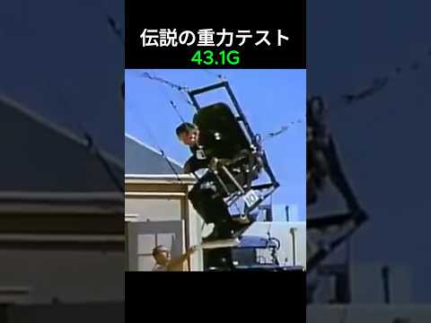 伝説になった史上最強の重力テスト