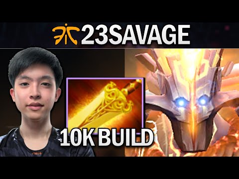 FNATIC.23SAVAGE JUGGERNAUT WITH RADIANCE - DOTA 2 PRO GAMEPLAY