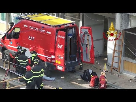 Watch: Search continues over Italian power plant explosion