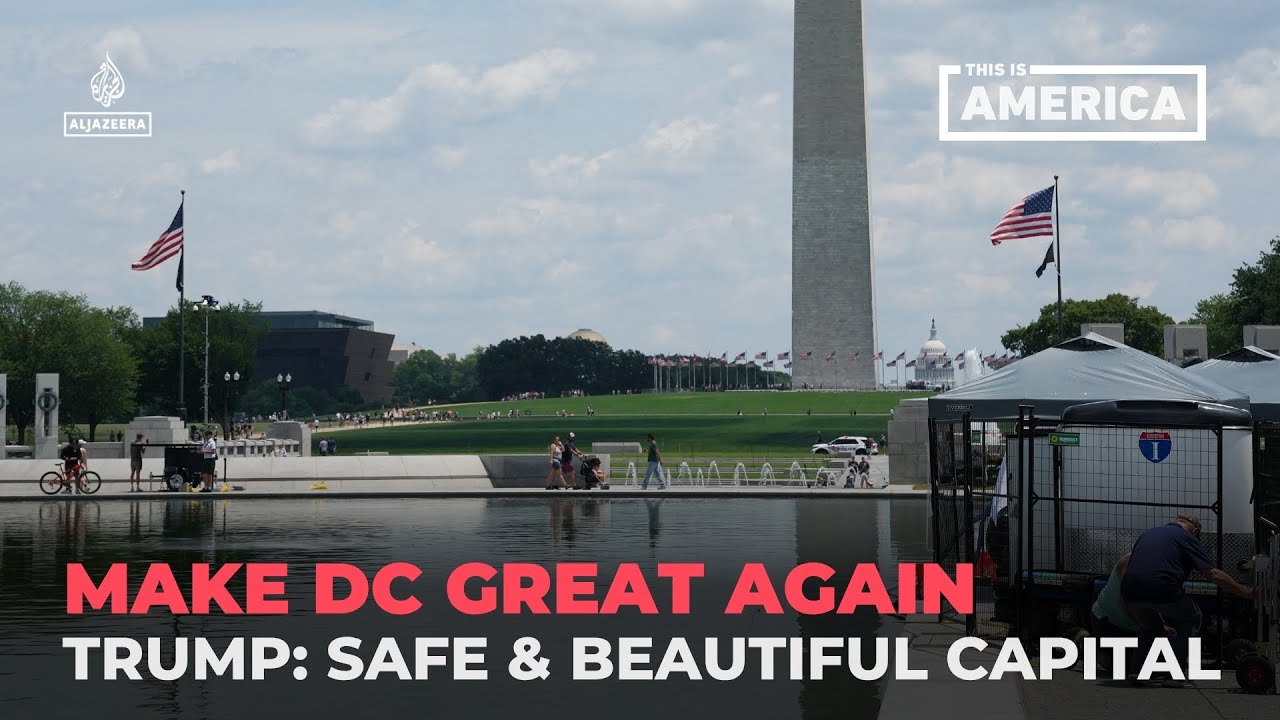 Trump attempts to shape his legacy by to reshaping DC | This is America