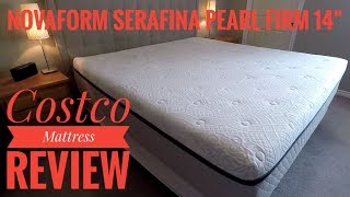 Costco Mattress Review - Novaform 14" Serafina Pearl King Firm