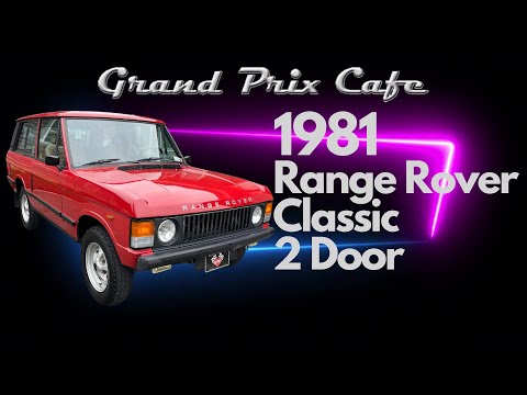 1981 Range Rover Clasic 2 Door