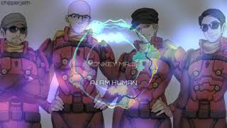 MONKEY MAJIK - A.I AM HUMAN (AUDIO WITH VISUALIZER)