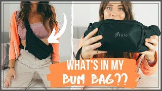 WHAT&#39;S IN MY BUM BAG? For Travel + Everyday