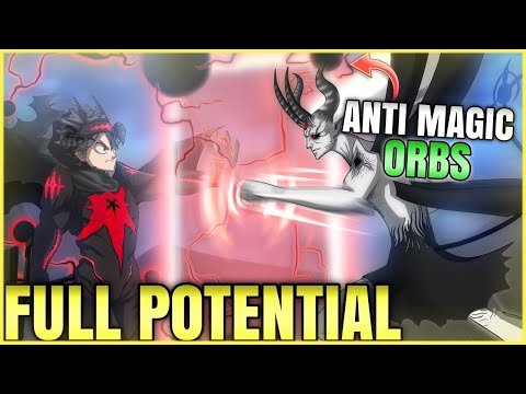 Black Clover Asta New Power ANTI MAGIC ORBS