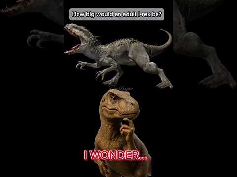 How big would the fully grown Indominus Rex be?