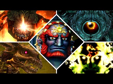 Zelda: Twilight Princess 4K - All Bosses (No Damage)