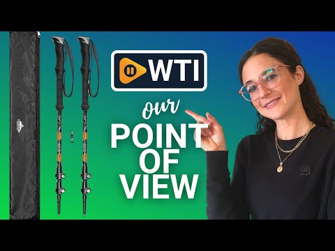 Cascade Mountain Tech Lightweight Aircraft-Grade Aluminum Trekking Poles with Extended Down Grip Plus Tip Kit Orange (EVA Grip) Quick Lock Trekking Poles - WTI product video review