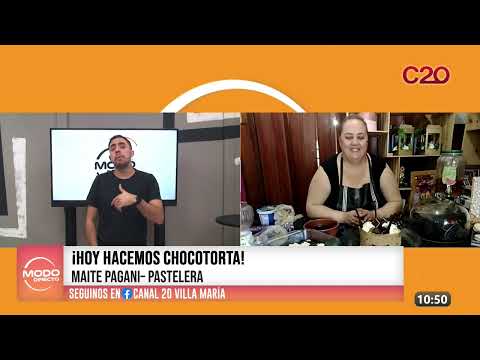 MODO DIRECTO | ¡HOY HACEMOS CHOCOTORTA! - MAITE PAGANI DE SWEET MIA