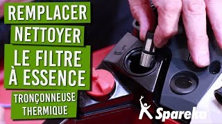 Comment changer le filtre à essence de votre tronçonneuse