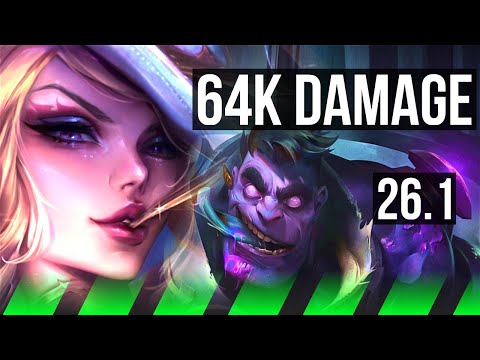 EVELYNN vs DR. MUNDO (JGL) | 64K damage | EUW Master | 26.1