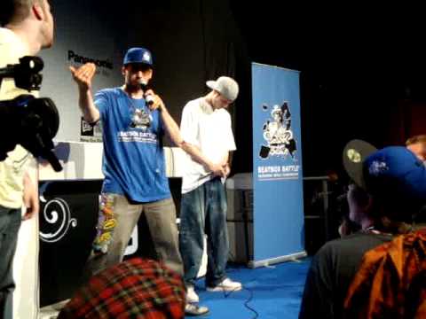 Final male battle of beatbox worldchampionship in Berlin 2009