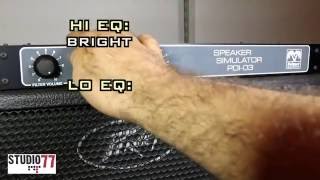 Video thumbnail for PALMER PDI-03 Speaker Simulator - METAL RHYTHM by Studio 77 Bahrain