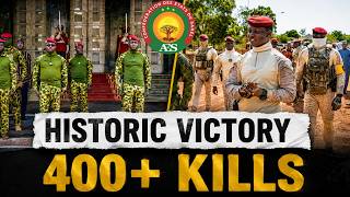 The Importance of Ibrahim Traoré Defeating 400+ Terrorists In One Day