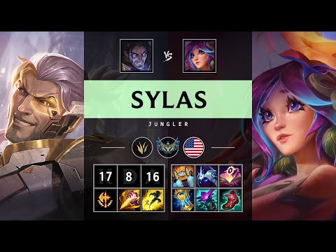 Sylas Jungle vs Lillia: Dominating - NA Challenger Patch 14.24
