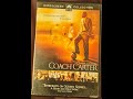 Opening To Coach Carter 2005 DVD