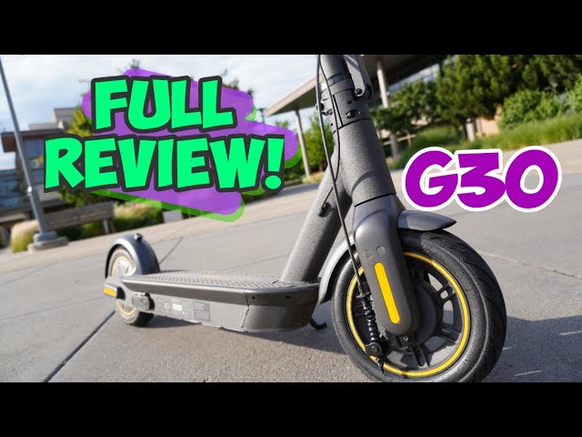 Open Box Segway G30 Max E-Kickscooter - Black | Over 52% OFF !!! in eBike in City of Toronto