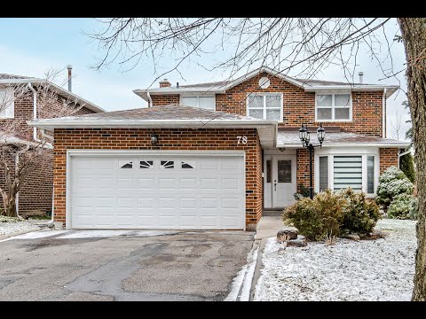 78 Reynier Drive, Brampton Home for Sale - Real Estate Properties for Sale