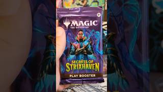 Opening another pack of Magic the Gathering Secrets of Strixhaven! #mtg #crackingpacks #mtgcommunity