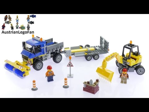 Vidéo LEGO City 60152 : Le déblayage du chantier