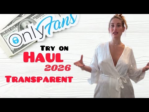 4k Try-On Haul See Everything | Transparent Dress, Lingerie & Bikini Try-On Haul With Me (2025) #1