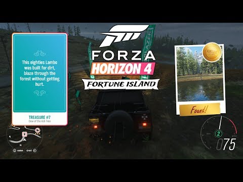 Forza Horizon 4 Fortune Island TREASURE #7 Found! 4K 60fps Gameplay Walkthrough